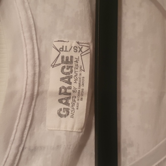 NWOT Garage Marled Pocket T Shirt size XS - Picture 4 of 4
